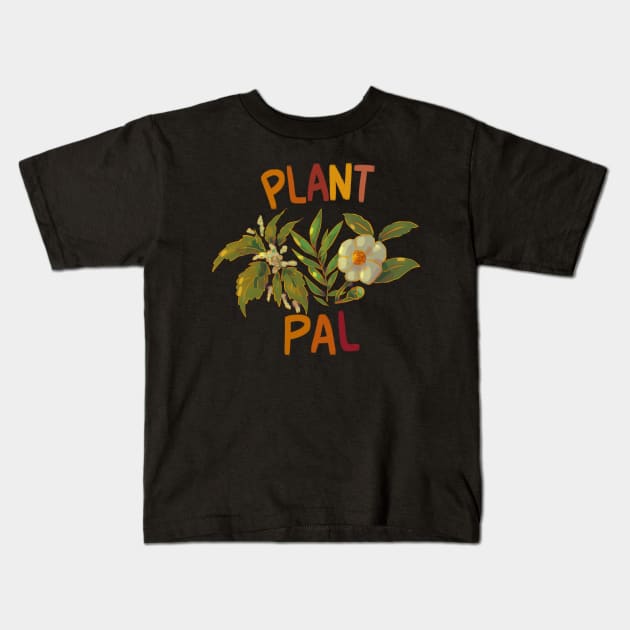 Plant Pal Kids T-Shirt by Rumpled Crow